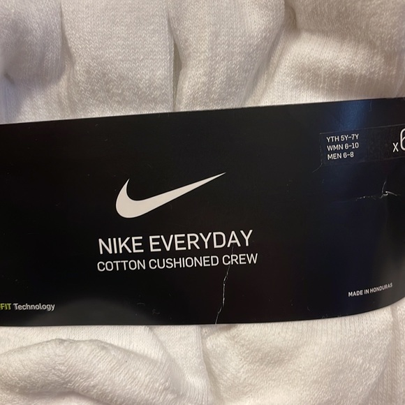 Nike Training Crew Socks (6 Pairs) Nike Everyday Cushioned - Picture 3 of 16